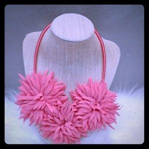 Handmade Coral Necklace (NWOT)